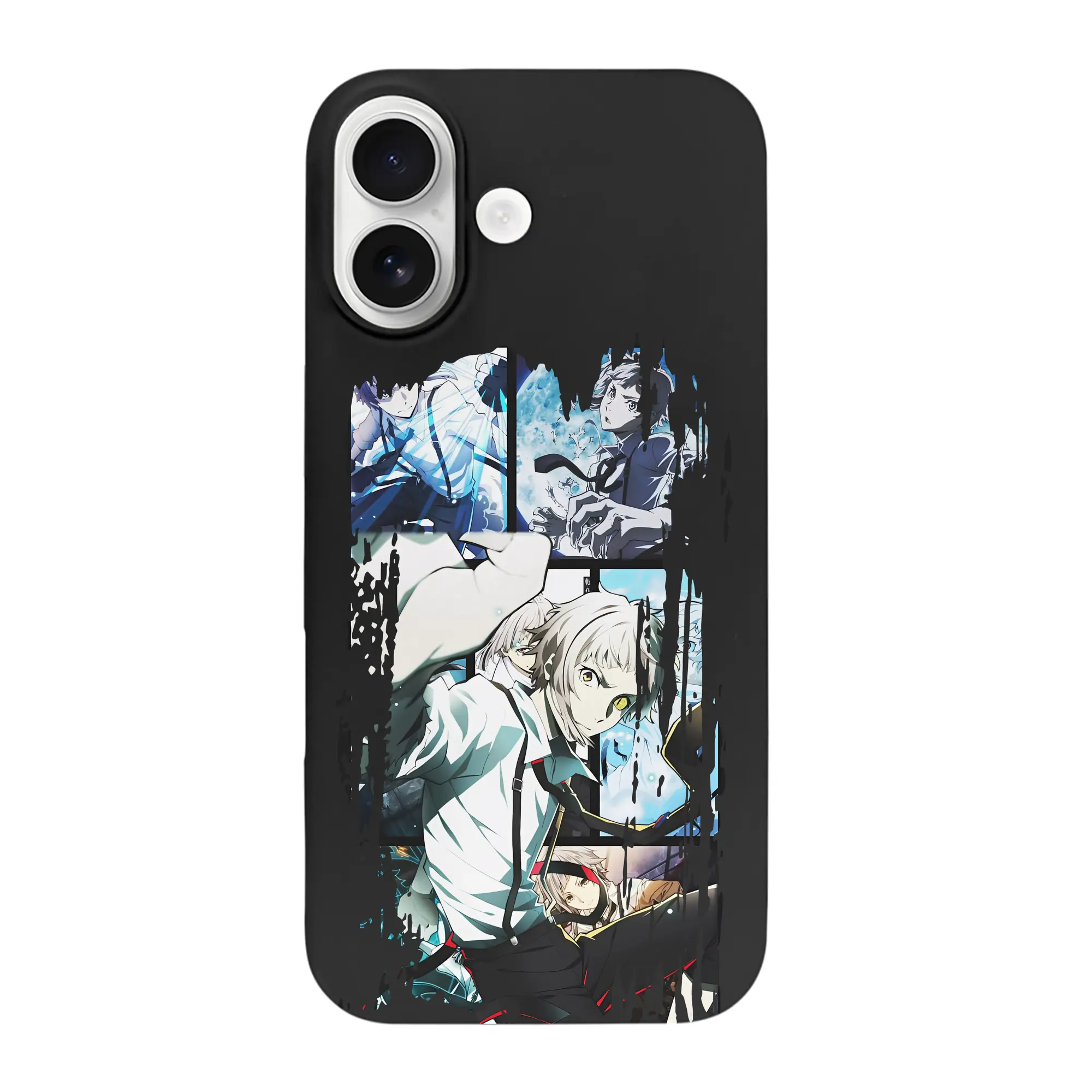 文豪ストレイドッグス グッズ,中島敦 - iPhone 17 シリーズ シリコンケース 薄型 耐衝撃 指紋防止 ソフトタッチカバー 精密フィット 傷防止 保護ケース iPhone 17/17 Air/17 Pro/17 Pro Max 対応